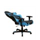 Кресло геймерское DXRacer OH/RE0/NB кожа черный/синий