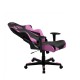 Кресло геймерское DXRacer OH/RE0/NP кожа черный/розовый