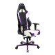Кресло геймерское DXRacer OH/RH110/NWV кожа белый/черный/фиолетовый