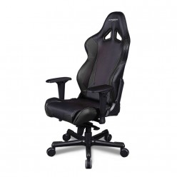 Кресло геймерское DXRacer OH/RJ001/N поливинилхлорид/кожа черный