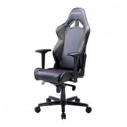 Кресло геймерское DXRacer OH/RV001/N поливинилхлорид/кожа черный
