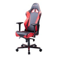Кресло геймерское DXRacer OH/RV001/NR поливинилхлорид/кожа черный/красный