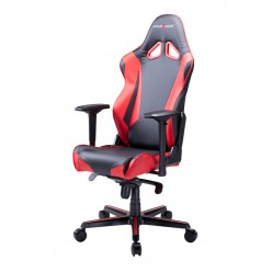 Кресло геймерское DXRacer OH/RV001/NR поливинилхлорид/кожа черный/красный