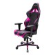 Кресло геймерское DXRacer OH/RV131/NP кожа черный/розовый