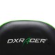 Кресло геймерское DXRacer OH/TS29/NE кожа черный/зеленый