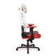 Кресло компьютерное DXRacer AIR/D7200/WRNG сетка белый/черный/красный/серый