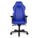 Кресло компьютерное DXRacer D-DMC/DA233S/B кожа синий