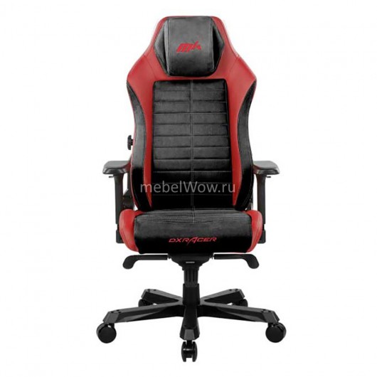 Кресло компьютерное DXRacer I-DMC/IA237S/NR кожа/ткань черный/красный