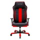 Кресло компьютерное DXRacer OH/BF120/NR поливинилхлорид черный/красный