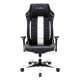 Кресло компьютерное DXRacer OH/BF120/NW поливинилхлорид белый/черный