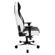 Кресло компьютерное DXRacer OH/CE120/NW кожа белый/черный