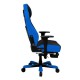 Кресло компьютерное DXRacer OH/CT120/NB/FT кожа черный/синий