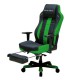 Кресло компьютерное DXRacer OH/CT120/NE/FT кожа черный/зеленый