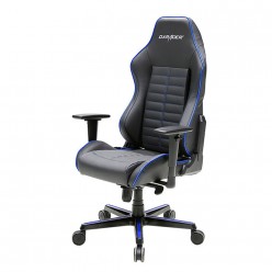 Кресло компьютерное DXRacer OH/DJ133/NB экокожа черный/синий