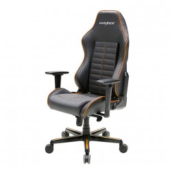 Кресло компьютерное DXRacer OH/DJ133/NO экокожа черный/оранжевый