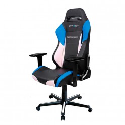 Кресло компьютерное DXRacer OH/DM61/NWB кожа белый/черный/синий