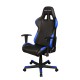 Кресло компьютерное DXRacer OH/FD99/NB кожа черный/синий