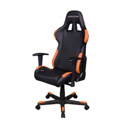 Кресло компьютерное DXRacer OH/FD99/NO кожа черный/оранжевый