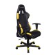 Кресло компьютерное DXRacer OH/FD99/NY кожа черный/желтый