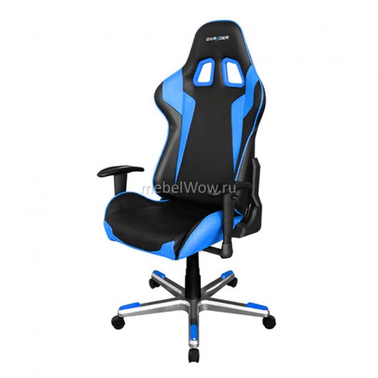 Кресло компьютерное DXRacer OH/FE00/NB поливинилхлорид/кожа черный/синий