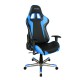 Кресло компьютерное DXRacer OH/FE00/NB поливинилхлорид/кожа черный/синий
