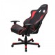 Кресло компьютерное DXRacer OH/FE08/NR кожа черный/красный
