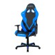 Кресло компьютерное DXRacer OH/G8000/NB кожа черный/синий