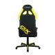 Кресло компьютерное DXRacer OH/G8000/NY кожа черный/желтый
