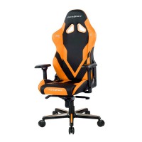 Кресло компьютерное DXRacer OH/G8200/NO кожа черный/оранжевый