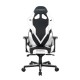 Кресло компьютерное DXRacer OH/G8200/NW кожа белый/черный