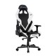 Кресло компьютерное DXRacer OH/G8200/NW кожа белый/черный