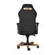 Кресло компьютерное DXRacer OH/IS11/NC кожа черный/коричневый