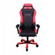 Кресло компьютерное DXRacer OH/IS11/NR кожа черный/красный