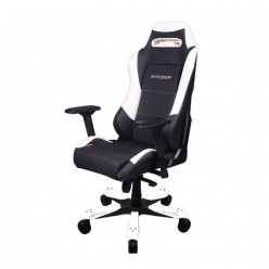 Кресло компьютерное DXRacer OH/IS11/NW кожа белый/черный