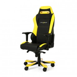 Кресло компьютерное DXRacer OH/IS11/NY кожа черный/желтый
