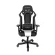 Кресло компьютерное DXRacer OH/K99/NW кожа белый/черный
