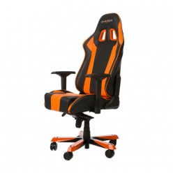 Кресло компьютерное DXRacer OH/KS06/NO поливинилхлорид/кожа черный/оранжевый