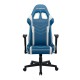 Кресло компьютерное DXRacer OH/P132/BW кожа белый/синий