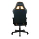 Кресло компьютерное DXRacer OH/P132/NO кожа черный/оранжевый