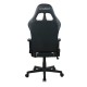 Кресло компьютерное DXRacer OH/P132/NW кожа белый/черный