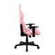 Кресло компьютерное DXRacer OH/P132/PW кожа белый/розовый