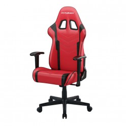 Кресло компьютерное DXRacer OH/P132/RN кожа черный/красный