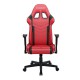 Кресло компьютерное DXRacer OH/P132/RN кожа черный/красный