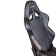 Кресло компьютерное DXRacer OH/RE99/N кожа черный