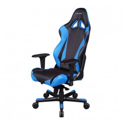 Кресло компьютерное DXRacer OH/RJ001/NB поливинилхлорид/кожа черный/синий