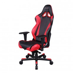 Кресло компьютерное DXRacer OH/RJ001/NR поливинилхлорид/кожа черный/красный