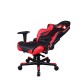 Кресло компьютерное DXRacer OH/RJ001/NR поливинилхлорид/кожа черный/красный