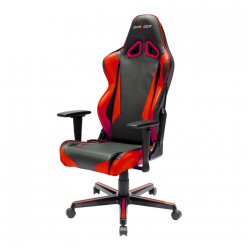 Кресло компьютерное DXRacer OH/RN1/NR поливинилхлорид/кожа черный/красный