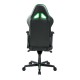Кресло компьютерное DXRacer OH/RV001/NE поливинилхлорид/кожа черный/зеленый