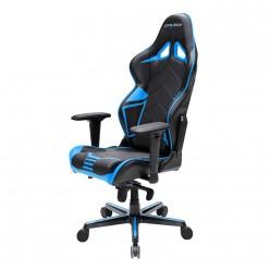 Кресло компьютерное DXRacer OH/RV131/NB кожа черный/синий